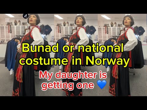 The national costume or Bunad in Norway