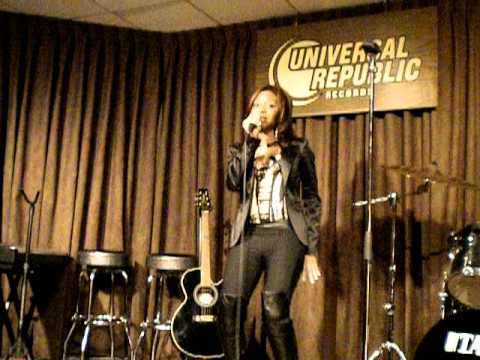 Tisha Howard Performing 4 Universal Republic Records NYC