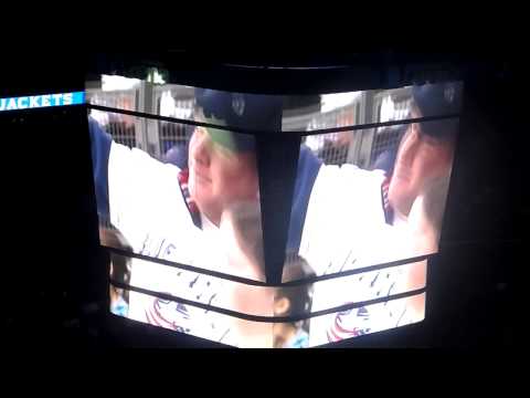 Columbus Blue Jackets vs. Detroit Red Wings Introduction 3/25/2014