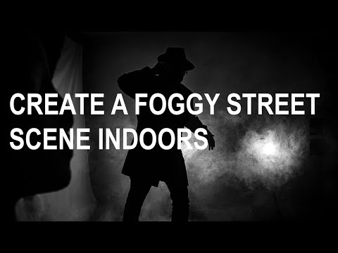 How to Use a Fog Machine to Create a Foggy Street Photo Indoors!