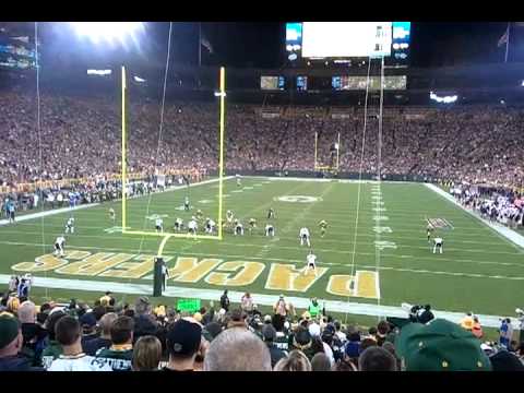 Rodgers gets sacked. =(