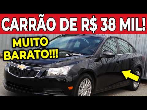 💰 5 CARROS USADOS ATÉ R$ 40 MIL QUE SÃO NEGÓCIO DE OURO! 🚨