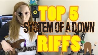 My top 5 System of a down Riffs!! Hypnotized?!!?