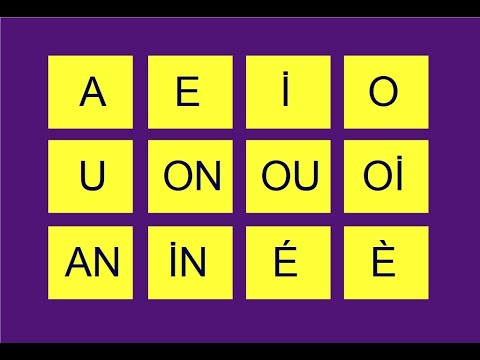 LEARN FRENCH - LES SONS DU FRANCAIS