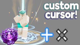 How To Get A CUSTOM CURSOR... (Roblox BedWars)