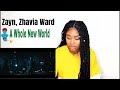 Zayn, Zhavia Ward (A Whole New World) End Title (From Aladdin) | REACTION Zayn, Zhavia Ward (A Whole New World) End Title (From Aladdin) | REACTION