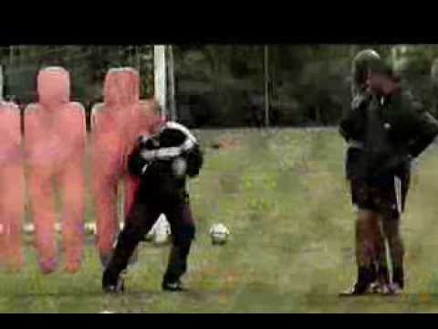 Italian football training session