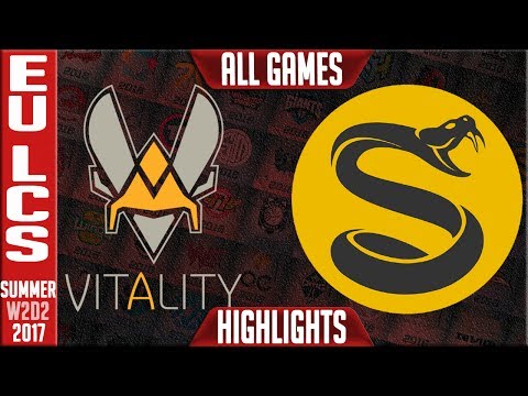 Vitality vs Splyce Highlights ALL GAMES | EU LCS Week 2 Day 1 Summer 2017 | VIT vs SPY