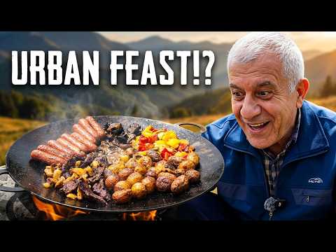 Frying Potatoes & Sausages in the Wild – Ultimate Outdoor Breakfast