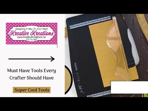 Come Check Out The Must Have Tools Every Crafter Needs