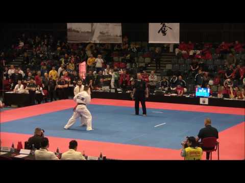 EC2017 Kumite Men 75 85 kg Tamás Popovics Hungary AKA Vs Thierry Nebleza France SHIRO