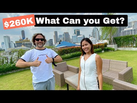 Excursão de condomínio Baht de 8 milhões em Bangkok, Tailândia - Custo de vida em Bangkok