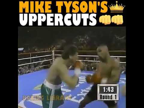 Mike Tyson's Uppercuts are Dangerous,Must Watch.