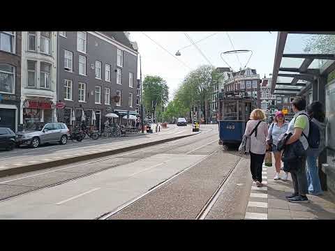 Discover Amsterdam by old tram