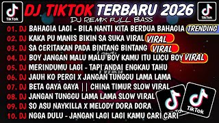 Download lagu DJ TIKTOK TERBARU 2026🎵DJ BAHAGIA LAGI - BILA NANTI KITA BERDUA🎵DJ KAKA PU MANIS BIKIN SA SUKA  mp3