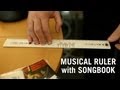 Musical Ruler With Songbook From ThinkGeek