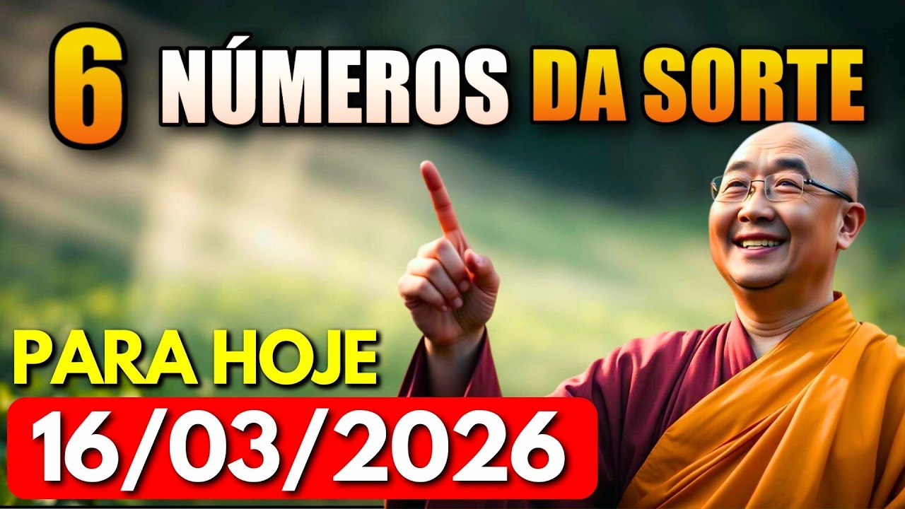 VEJA os 6 NÚMEROS da SORTE de Hoje!