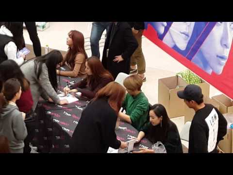 151112 f (x) 에프엑스 COEX fan meeting 코엑스 팬 사인회