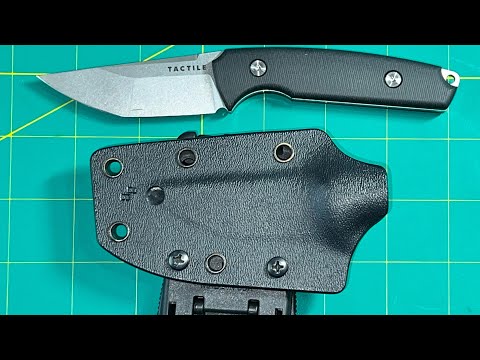 Oh, what a treat!! The Tactile Knife Co Dreadeye fixed blade is a great 1st fixed knife for all!