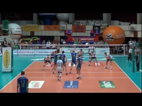 Decydujący set o 5.miejscu PlusLigi 2013/2014: Indykpol AZS Olsztyn - AZS Warszawa (od stanu 8:6)