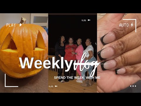 Vlog: New Nail Spa + Halloween + 40th birthday