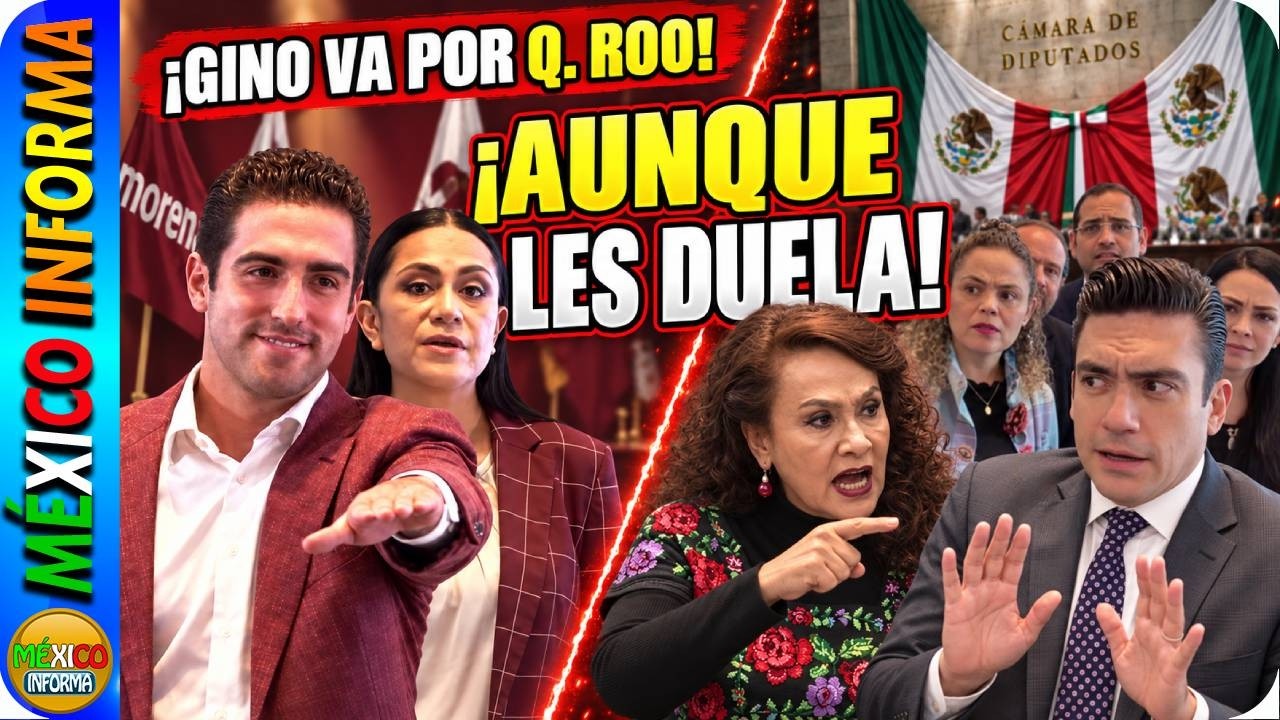PASÓ AHORITA: ELIGEN A GINO SEGURA PARA IR POR QUINTANA ROO. PRIANISTAS RECLAMAN A DOLORES PADIERNA.