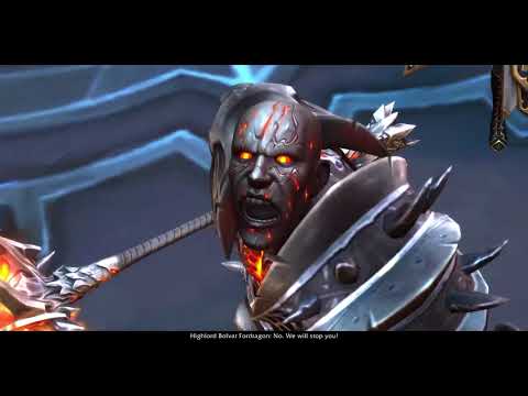 SoD Sylvanas Pre-fight Cinematic - 9.1 Chains of Domination , World of Warcraft Shadowlands