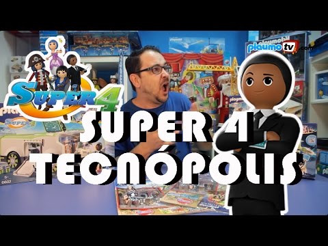 Playmobil Super4 | Tecnópolis | Ref.6691 - 6692 - 6693