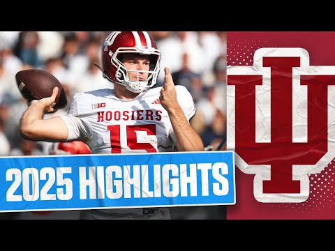 Fernando Mendoza 2025 Indiana Hoosiers Season Highlights 🏈 FOX College Football