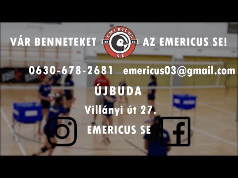 RÖPLABDÁZZ ÚJBUDÁN AZ EMERICUSBAN! - Vár téged is az Emericus SE röplabda szakosztálya!