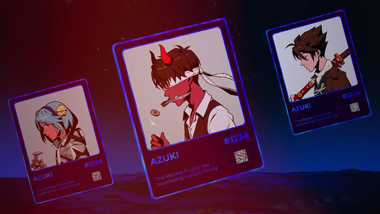 Promote NFT Project Collection - After Effects Template