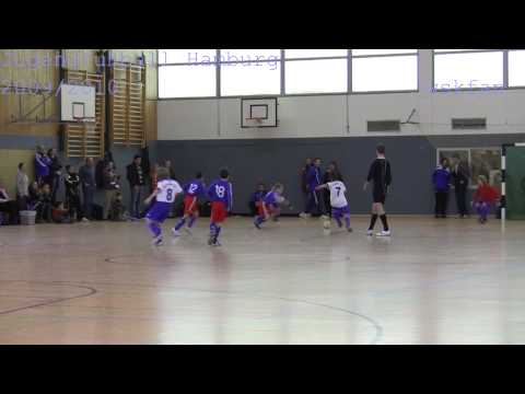 Jugendfußball Hamburg (24.1.2010) HSV 1 -TSV Niendorf  "10"  -  Jahrgang 1999