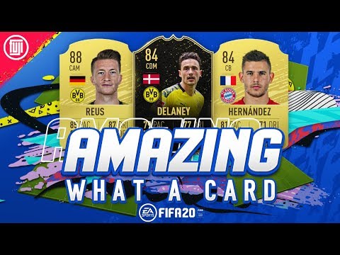 WHAT.A.CARD! BUNDESLIGA BEAST SQUAD! FT. REUS, IF DELANEY & SANCHO - FIFA 20 Ultimate Team Review