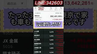 #株式投資 #投資初心者 #株初心者 #資産運用 #お金の勉強 #株式  #日本株#NISA #新NISA #少額投資 #長期投資 #副収入
