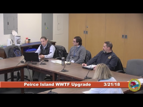 Peirce Island Waste Water Treatment Facility Upgrade 3.21.2018