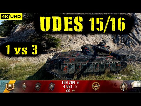 World of Tanks UDES 15/16 Replay - 7 Kills 10K DMG(Patch 1.5.0)