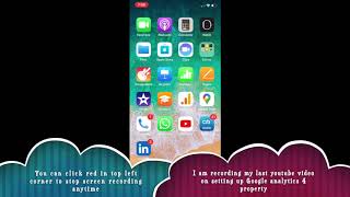 How to do screen recording on iphone without background noise