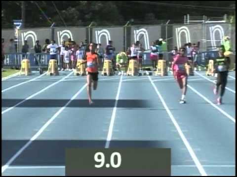 Fastest Kid In Guilford County Middle School Girls Heat 3 - New Balance Outdoor Nationals 2012