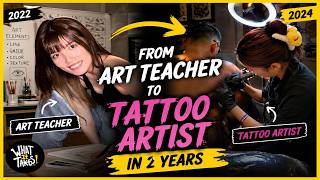 From Art Teacher to Tattoo Artist in 2 years | WIT Ep 3 | Kai Kai Founder of Ink Tattoo Studio
