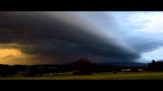 preview picture of video 'Luray Virginia Shelf Cloud/Thunderstorm 6/12/12'