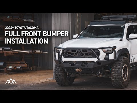 [2024+] Toyota Tacoma – Hi-Lite Overland Front Bumper Install