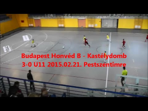 Budapest Honvéd B - Kastélydomb 3-0 U11 2015.02.21. Pestszentimre