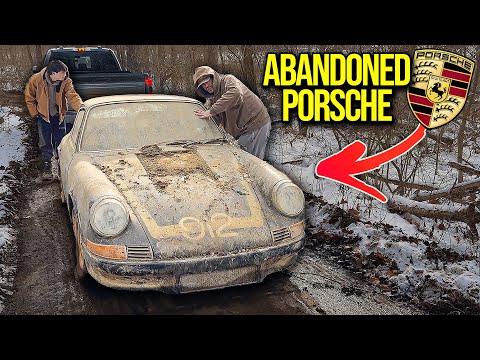 Buying and Restoring An ABANDONED Porsche BARN FIND For The First Time in 30 YEARS!
