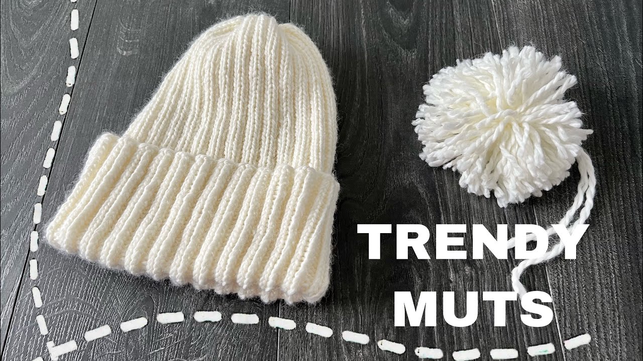 Hoe brei muts met breinaalden  de meest trendy en gemakkelijk | voor mannen vrouwen tieners