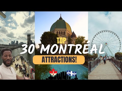 Top 30 things to do when visiting Montreal Canada. A complete travel guide for fun activities in MTL