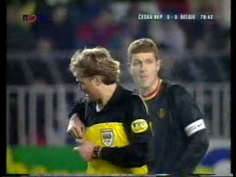 World Cup 2002 Quali. Czech Republic - Belgium. Full Match (part 4 of 4).