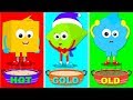 Peas Porridge Hot Nursery Rhymes | Kids Songs For Children By Baby Shapes