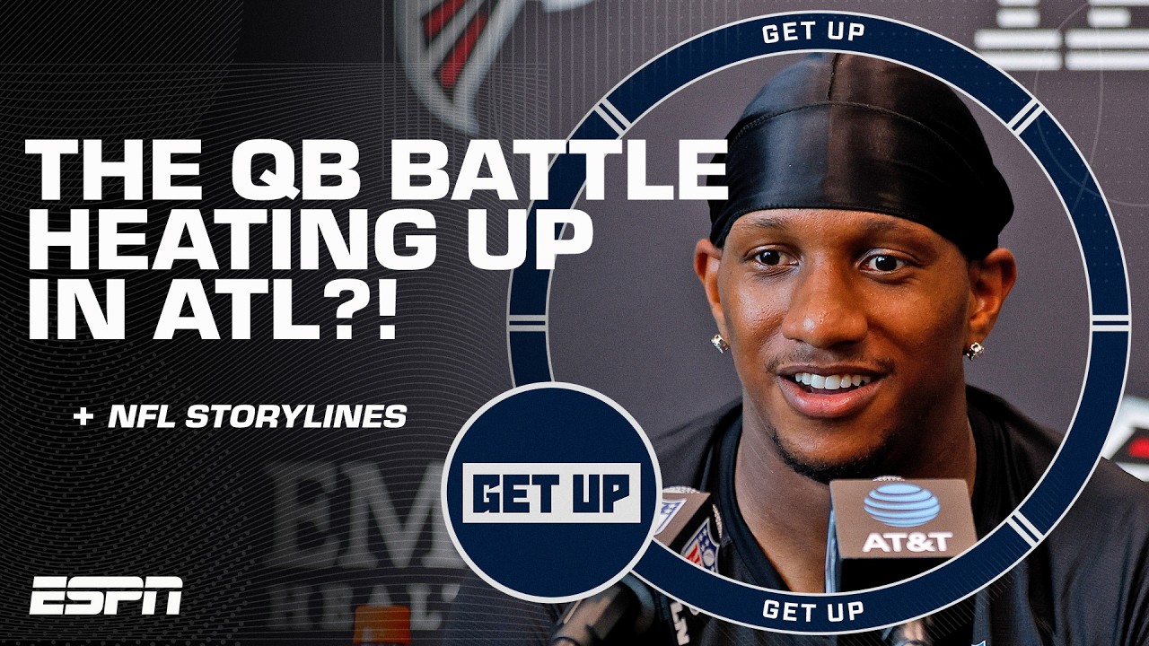 Who will win the QB Battle in ATL: Michael Penix Jr. or Tua Tagovailoa?! | Get Up