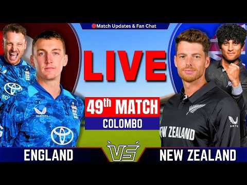 🔴England vs New Zealand, 49th Match T20 World Cup | ENG  vs NZ Live  | Live Cricket match Today