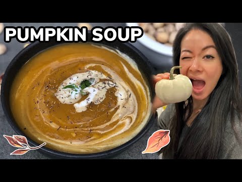 π Easy Pumpkin Soup Recipe (εηζ±€) Fall / Thanksgiving Recipes | Rack of Lam